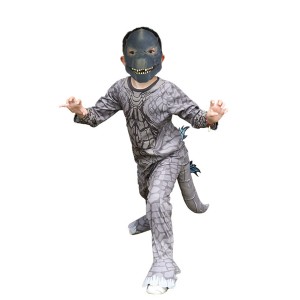 恐竜 ハロウィン コスプレ 仮装 子供 男 男児 こども 衣装 おばけ 仮面 イベント 面白い 可愛い 簡単 キッズ コスチューム 