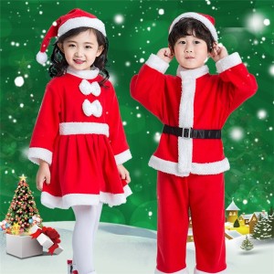 クリスマス衣装 コスプレ 子供 女の子 男の子 サンタコス サンタクロース コスチューム サンタ キッズ仮装 コスプレ 子供服