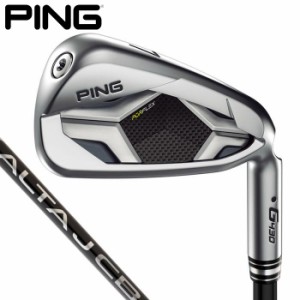 PING ピン　G430 アイアン 6本セット（＃6〜9、PW、45）　ALTA J CB BLACK カーボンシャフト [2022年モデル]