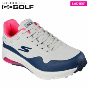 スケッチャーズ　レディース GO GOLF SKECH AIR DOS スケッチエア ドス スパイクレス ゴルフシューズ 123004 GYNV GRAY/NAVY