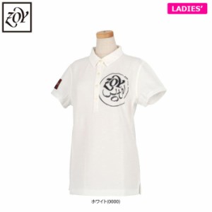 [90％OFF] ZOY　レディース ロゴデザイン 30th anniversary 半袖 ポロシャツ 071719091 特価