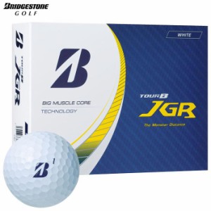 ブリヂストン TOUR B JGR ツアーB ジェイジーアール ゴルフボール 1ダース（12球入り）　ホワイト [2023年モデル]