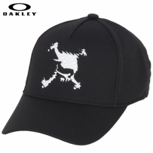 オークリー　メンズ SKULL PRINT CAP FA 23.0 スカルプリント キャップ FOS901569 02E ブラックアウト [2023年モデル]