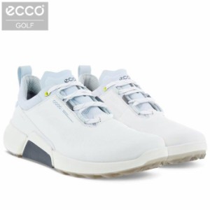 ecco エコー　メンズ BIOM HYBRID H4 LACE バイオム ハイブリッド4 レース スパイクレス ゴルフシューズ 108284 60611 WHITE/AIR [2023年