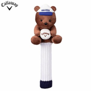 キャロウェイ Bear UT Headcover ベア ユーティリティ用 ヘッドカバー FW 23 JM 5523149 ブラウン [2023年モデル]