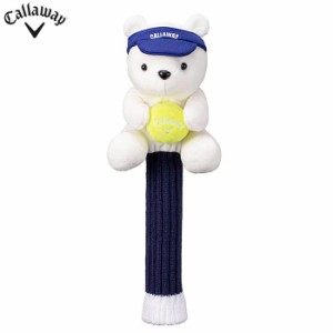 キャロウェイ Bear UT Headcover ベア ユーティリティ用 ヘッドカバー FW 23 JM 5523150 ホワイト [2023年モデル]