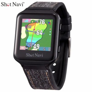 ショットナビ　腕時計型GPSゴルフナビ　Shot Navi AIR EX エアーEX　ブラック