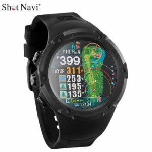 ショットナビ　腕時計型GPSゴルフナビ　Shot Navi Evolve PRO Touch エボルブ プロ タッチ　ブラック
