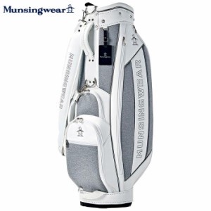 マンシングウェア　メンズ MIXニット キャディバッグ MQBWJJ02 WH00 ホワイト [2023年モデル]