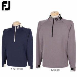 [55％OFF] フットジョイ　メンズ 配色切替 4WAYストレッチ 長袖 ハーフジップ ブルゾン FJ-S23-M01 [2023年モデル] [春夏モデル] 特価