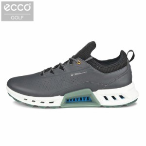 ecco エコー　メンズ BIOM C4 バイオム C4 レース スパイクレス ゴルフシューズ 130404 01308 MAGNET [2024年モデル]