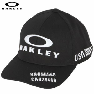 オークリー　メンズ FIXED CAP 24.0 立体刺繍ロゴ キャップ FOS901712 02E ブラックアウト [2024年モデル]