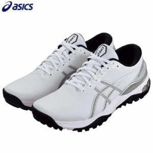 ASICS アシックス　メンズ GEL-KAYANO ACE2 ゲル カヤノ エース 2 スパイクレス ゴルフシューズ 1111A243 100 ホワイト/ブラック [2024年