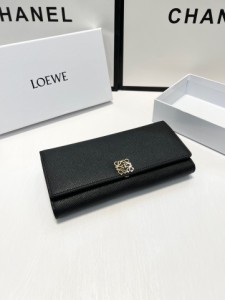 LOEWE ロエベ 牛革クロスハッチ 長財布