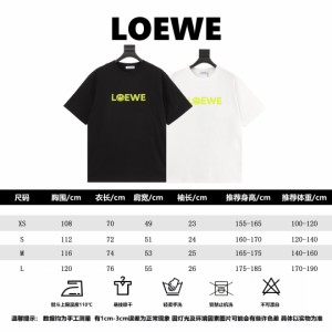  Loewe23ss ヘビーデューティーTシャツ 半袖