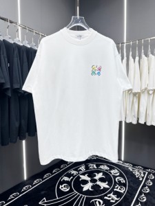 LOEWEカラフルなダイレクトプリントグラフィック半袖Tシャツ