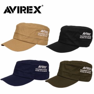 アビレックス ワークキャップ メンズ 帽子 AVIREX アヴィレックス ミリタリーキャップ