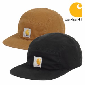 カーハート ジェットキャップ Carhartt メンズ レディース キャンプキャップ 帽子 ブランド ロゴ 5パネル キャップ キャンバス 男女兼用 