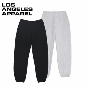 ロサンゼルスアパレル ロスアパ スウェットパンツ 14 oz HF-04 ヘビーフリース Los Angeles Apparel メンズ 14オンス ウエストゴム 無地