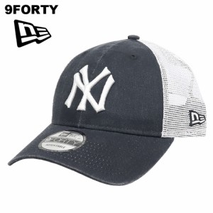 ニューエラ New Era メッシュキャップ メンズ ヤンキース クーパーズタウン 9FORTY MLB 6パネル 復刻 NY キャップ 帽子 メジャーリーグ 