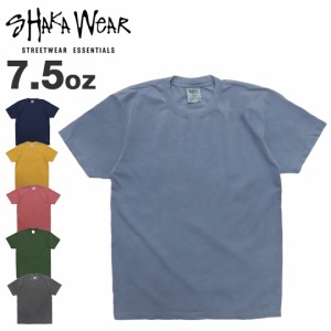 【三太郎の日タイムセール】ヘビーウェイト Tシャツ 厚手 Shaka Wear シャカウェア MAX HEAVY WEIGHT GARMENT DYE TEE 無地 7.5オンス メ