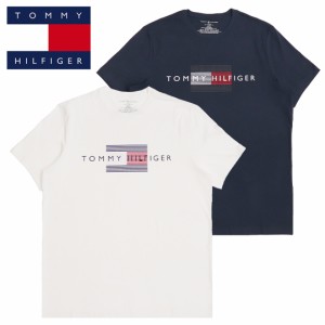トミーヒルフィガー Tシャツ メンズ TOMMY HILFIGER 09T4325 半袖 ブランド フラッグロゴ トップス 春 夏 クルーネック ショートスリーブ