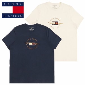 トミーヒルフィガー Tシャツ メンズ TOMMY HILFIGER 09T4326 半袖 ブランド フラッグロゴ トップス 春 夏 クルーネック ショートスリーブ