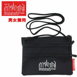 マンハッタンポーテージ バッグ TRIPLE ZIPPER POUCH TWSF-6209JP BLK マンハッタン ManhattanPortage ショルダーバッグ ab-465000