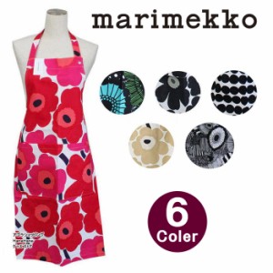 マリメッコエプロン marimekko ウニッコ ルートゥ ピエニ キッチン 台所 割烹着  PIENl UNIKKO RUUTU 北欧 ag-878300