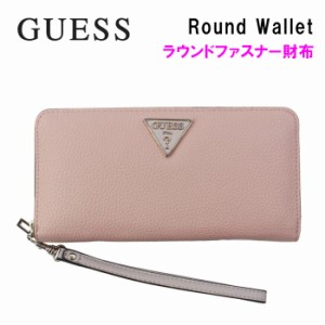 ゲス 財布 VG774246 BLUSH MULTI ラウンドファスナー財布 長財布 ab-345100