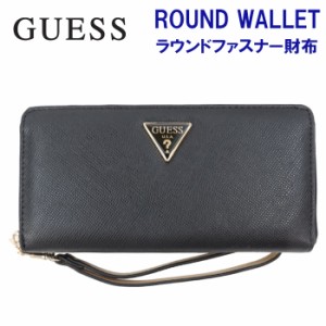 ゲス 財布 VG840246 BLACK MULTI ブラック NOELLE SLG GUESS ラウンドファスナー財布 長財布 ab-494700