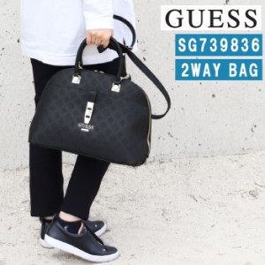 ゲス バッグ SG739836 BLACK PEONY CLASSIC モノグラム 2way ショルダーバッグ トートバッグ バック GUESS ab-358600