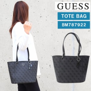 ゲス バッグ BM787922 COAL NOELLE トートバッグ モノグラム チャーム付き バック GUESS ab-425300