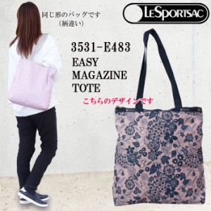 レスポートサック バッグ 3531 E483 ROOKS_AND_ROSES イージー マガジントート EASY MAGAZINE TOTE トートバッグ LESPORTSAC レスポ ab-4