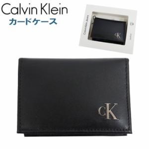 ＊カルバンクラインカードケース 31KJ200004 CARD CASE 財布 メンズ レザー Calvin Klein ab-60385