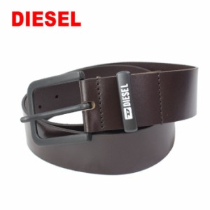 DIESEL ディーゼル ベルト X07901 PR227 T2189 ブラウン BROWN B-CASTEL II レザー 牛革 メンズ ab-440600