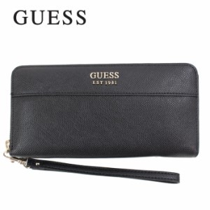 ゲス 財布 AG787046 BLACK 浮きロゴ ブラック GUESS ラウンドファスナー財布 長財布 ab-533100