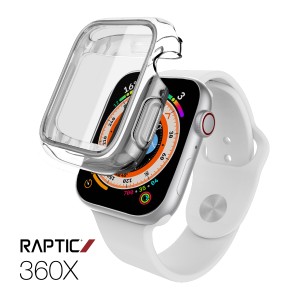 Apple Watch Ultra 49mm ケース 全面保護 耐衝撃 カバー 衝撃 吸収 クリアケース 薄型 スリム 透明 カバー シンプル クリアカバー Apple
