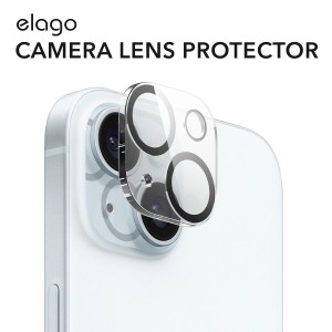 iPhone 15 / 15 Plus カメラ保護カバー 指紋 傷 汚れ 防止 クリア カメラレンズ保護 [ iPhone15 / iPhone15Plus ( アイフォン15 / アイフ