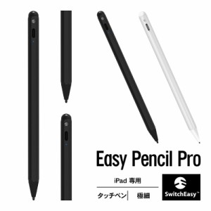 タッチペン iPad 専用 極細 ペン先 1mm USB-C 充電式 静電容量式 高感度 スタイラス パームリジェクション 搭載 スタイラスペン [ iPad P