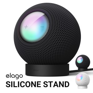 HomePod mini シリコン スタンド 滑り止め 加工 傷防止 マウント シンプル 小型 卓上 ホルダー スピーカースタンド [ Apple HomePodmini 