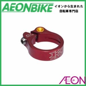 KCNC シートクランプ ロードライトチタンボルト 653164 レッド 31.8mm