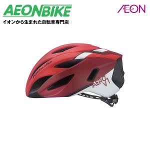 OGKカブト (OGK Kabuto) AERO-V1 G-1マットレッド S/M(55-58cm) ヘルメット