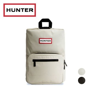 HUNTER ハンター ナイロン パイオニア ミディアム トップクリップ バックパック 軽量 デイリー 旅行 アウトドア 耐久性 耐水性 ブラック 