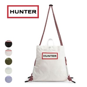 HUNTER ハンター トラベル リップストップ リサイクル ナイロン トート バッグ 軽量 デイリー 旅行 アウトドア 耐久性 耐水性 ブラック 