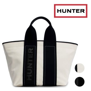 HUNTER ハンター リファインド スティッチ キャンバス トートバック オーガニックコットン デイリー 旅行 カジュアル 撥水加工 ブラック 