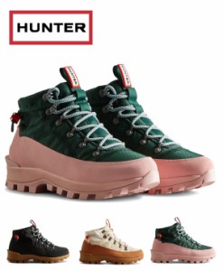 HUNTER ハンター レディース トラベル エクプローラー レース アップ コマンド ブーツ WOMENS TRAVEL EXPLORER BOOT WFS2336REN ブラック