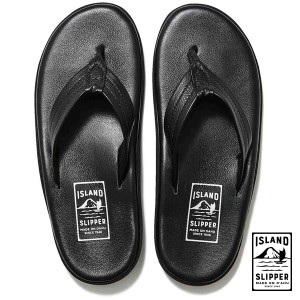 Island Slipper アイランドスリッパ PB202 レザー サンダル ブラック メンズ/レディース