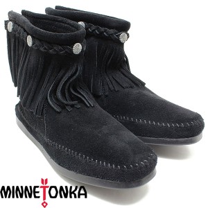 Minnetonka/ミネトンカ　正規品 HI TOP BACK ZIP BOOT　ブラック 299 Minnetonka/ミネトンカ　正規品/レディース/正規品/シリアル