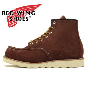 ■REDWINGJAPAN正規品■レッドウィングRW8810 クラシックワーク モックトゥ カッパー"アビレーン"ラフアウト ブラウンスエードレッドウイ